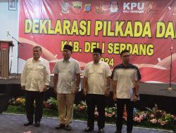 Deklarasi Pilkada Damai Diharapkan Ciptakan Suasana Kondusif*