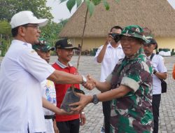 Lestarikan Lingkungan Hidup Kodim Boyolali Tanam Pohon Di Tanggul Waduk Cengklik