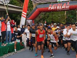 Meriahkan HUT Korem 081/DSJ Ke 61, Kodim 0808/Blitar Dan Yonif 511/DY Gelar Trail Run De Blitar Explorer