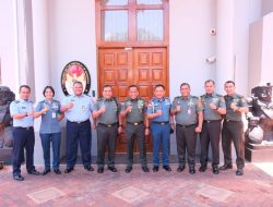 Irjen TNI Letjen Muhammad Saleh Mustafa Laksanakan Audit Kinerja Athan di Afrika Selatan
