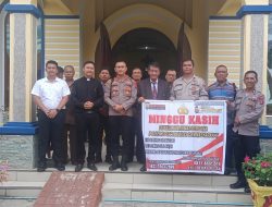 Kapolsek Bosar Maligas Tingkatkan Keamanan Jelang Pilkada dengan ‘Minggu Kasih’ di Gereja HKBP