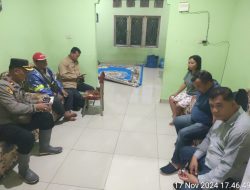 Kapolsek Tanah Jawa Respons Cepat Insiden Pelemparan di Rumah Kepala Desa Bosar Nauli Menjelang Pilkada