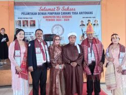 Pelantikan DPC Perkumpulan Toga Aritonang Kabupaten Deli Serdang Periode 2024-2029 Berjalan Sukses