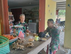 Satgas Yonzipur 5/ABW Merajut Kedekatan dan Persaudaraan Warga*