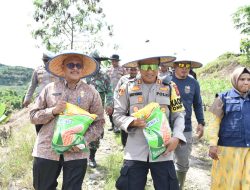 Dukung Asta Cita Presiden RI, Polres Bireuen Tanam Jangung Bersama Masyarakat