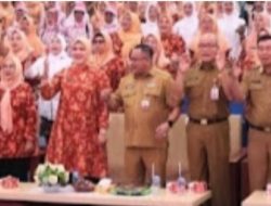 Sekda Kota Lubuklinggau Secara Resmi Membuka Perlombaan Dalam Rangka HUT Ke -25 DWP.