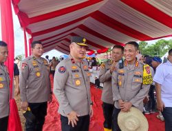 Gebrakan Progam Poliran Kapolda, Polda Banten Tanam Benih Jagung Sebanyak 64.875 Kg di Lahan Seluas 4.325 Ha*