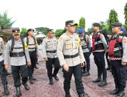 Kapolres Aceh Timur Cek Kesiapan Personel Pengamanan TPS Pilkada 2024*