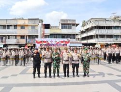 Apel Rayonisasi 3 Polres di Tabagsel, Kapolres Tapsel : Pastikan Kesiapan Keamanan Pilkada