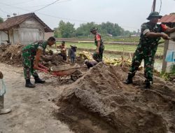 Juhari Berperan Aktif Dalam Pembangunan Talud Irigasi