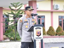 Pimpin Apel Pengamanan Debat Publik Kedua, Kapolres Bireuen Pastikan Berjalan Aman