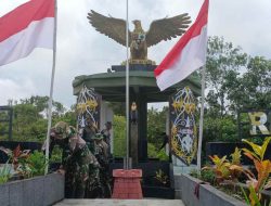 *Semangat Kebersamaan Gotong-royong, Satgas Yonzipur 5/ABW Bersihkan Tug