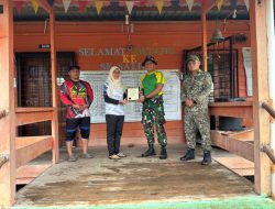 Satgas Pamtas Yonarmed 11 Kostrad Gelar Karya Bakti di Sekolah Kebangsaan Saliku*