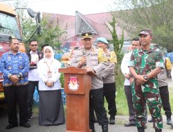 Polres Simalungun Amankan Pendistribusian Logistik Pilkada 2024 Menuju 32 Kecamatan