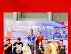 Membanggakan, Kanwil Kemenkumham Sumut Berhasil Raih Juara 1 Cabor Badminton Ganda Putra pada PORDA KORPRI Sumut 2024