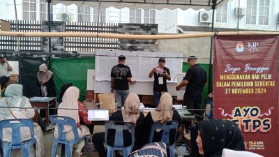 H. Sulaiman (Tole) dan Abdul Hamid (Apung) Unggul di TPS Gampong Jawa Idi