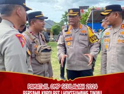 Wakapolda Aceh Langsung Tinjau beberapa TPS di Banda Aceh. 