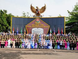 Kapolri Dra. Listyo Sigit Prabowo MSi Dan Panglima TNI H Agus Subianto, SE.MSi Hadiri Upacara Penutupan Pendidikan