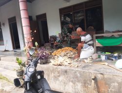 Babinsa Selo Tumbuhkan Semangat dan Motivasi Petani Jagung