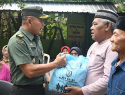 Bantu Warakawuri dan Purnawirawan, Kasrem 081/DSJ : Upaya Kami Jaga Silaturahmi dan Hubungan Emosional
