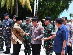 Kapolri bersama Panglima TNI Mengikuti pembukaan Tawar dan Resepsi Milad Ke 112