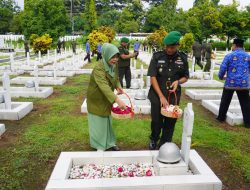 Peringati Hari Juang TNI AD Kodim Boyolali Gelar Ziarah di TMP Ratna Nagara