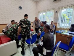 Silaturahmi Institusional: Propam Polres Simalungun dan Denpom I/1 Pematangsiantar Perkuat Sinergitas