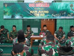 Peringati Hari Juang TNI AD,Kodim Boyolali Laksanakan Doa Bersama.