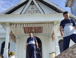 Polres Simalungun Gelar Bakti Religi di Dua Rumah Ibadah Sambut Natal 2024 dan Tahun Baru 2025