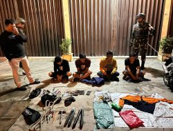 *Personel Dandenpom I/5 Medan Laksanakan Kegiatan Patroli Begal dan Geng Motor*