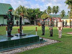 Upacara Bendera 17-An, Dandim 1307/Poso, Letkol Arm Edi Yulian Budiargo Bacakan Amanat Pangdam XIII/mdk