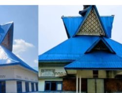 LAKRI DELI SERDANG LAPORKAN DUGAAN TINDAK PIDANA KORUPSI ATAS RENOVASI JAMBUR JAMIN GINTING TAHUN 2023.