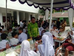 Dilaksanakan secara serentak, Darma Wijaya Tinjau Pelaksanaan Makan Bergizi Gratis