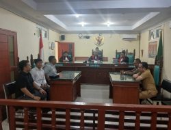Akhirnya perwakilan Camat Pancur Batu menghadiri panggilan sidang
