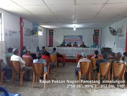 Rapat kelompok tani letsri indah program swasembada pangan