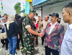 Dandim Boyolali Dampingi Kunjungan Kerja Menteri PPN/Bappenas RI di Dapur Sehat Ngemplak
