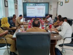 Pemko Tebingtinggi Ikuti Rakor Pengendalian Inflasi dan Kerjasama Perizinan Daerah Secara Virtual.
