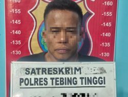 Sat Reskrim Polres Tebingtinggi Tangkap Pelaku Pencurian Dengan Pemberatan