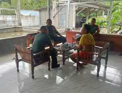 Guna Mencapai Hasil Panen Lele yang Maksimal, Babinsa Berikan Motivasi Peternak Lele