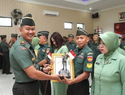 Dandim Boyolali Beri Apresiasi Kepada Prajurit Yang Purna Tugas
