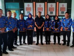 Pj Walikota Tebingtinggi Berpamitan di Kantor Camat Padang Hulu dan Bajenis.