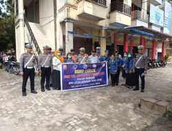 Satlantas Polres Tebingtinggi Ramp Check dan Tes Kesehatan Pengemudi Pada Ops Keselamatan Toba 2025