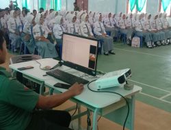Antusiasnya Siswa SMA N I Wonosegoro Ikuti Sosialisasi Dari Satgas TMMD