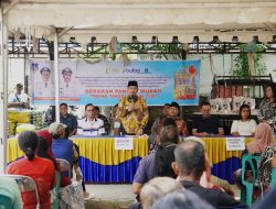 Tinjau GPM Di Bulan Suci Ramadhan Walikota Tebingtinggi H Iman Irdian Saragih Himbau Masyarakat Tidak Menimbun Bahan Pokok.