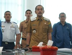 Walikota Tebingtinggi H Iman Irdian Saragih Ikuti Rakor Pengendalian Inflasi dan Antisipasi Cuaca Ekstrim Jelang Idul Fitri 1446 H.