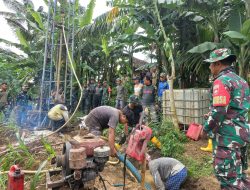 Pembuatan Sumur Bor Merupakan Program Unggulan Kasad