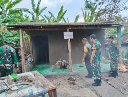 Tim Wasev Korem Tinjau TMMD Reguler Di Desa Kalinanas