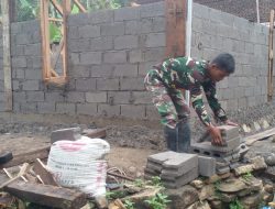 TMMD Di Desa Kalinanas Terus Kerjakan Program Tambahan