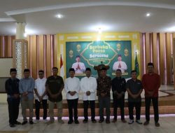 Walikota Tebingtinggi H Iman Irdian Saragih Buka Puasa Bersama Wartawan Unit Pemko.