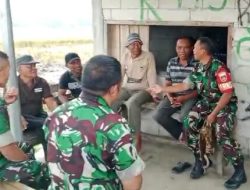Babinsa Berkomunikasi dengan Gapoktan: Membangun Sinergi untuk Ketahanan Pangan